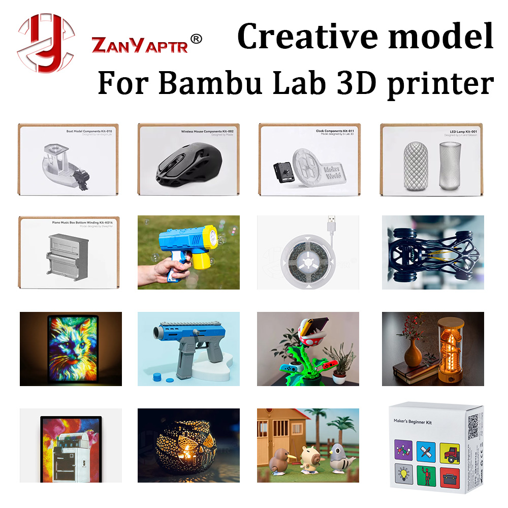 3D Printing Laptop - Composants créatifs DIY pour Bambu Lab