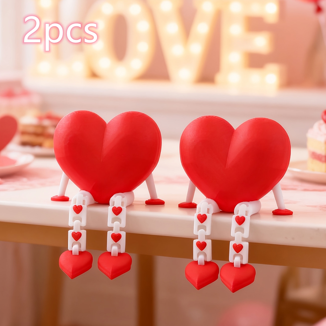 3D Printing Cafe - Ensemble de 2 figurines articulées en