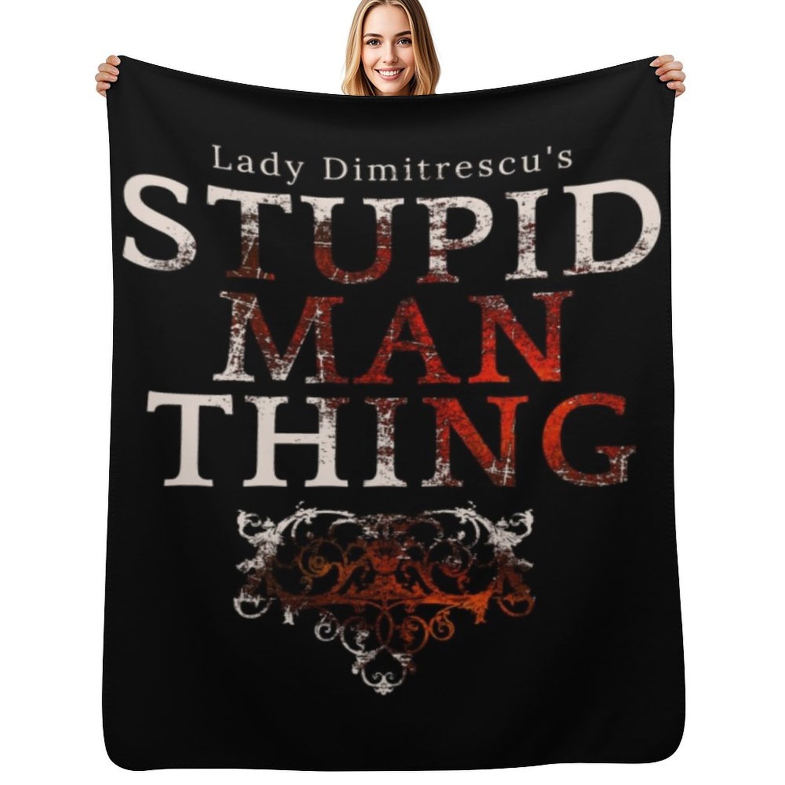 3D Printing Useful Things - Stupid Man Thing Couverture pliable douce