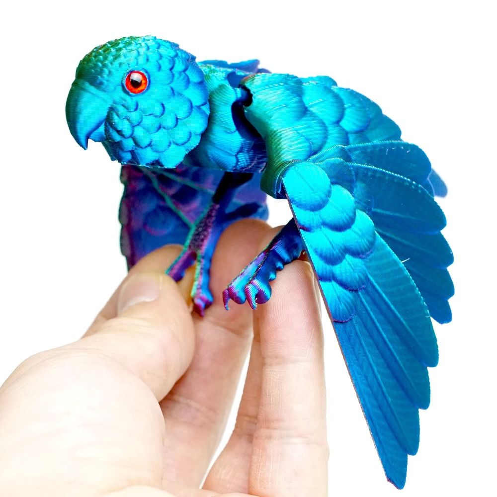 3D Printing Figure - Modèle de perroquet imprimé en 3D,