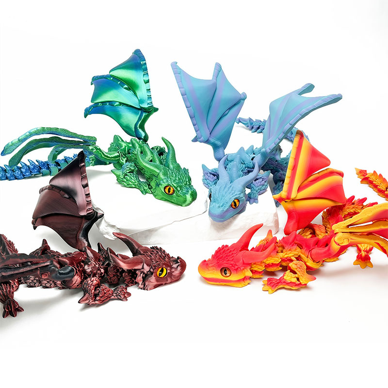 Modèle de Dragon 3D articulé f - 3D Printing Lizard avis et prix