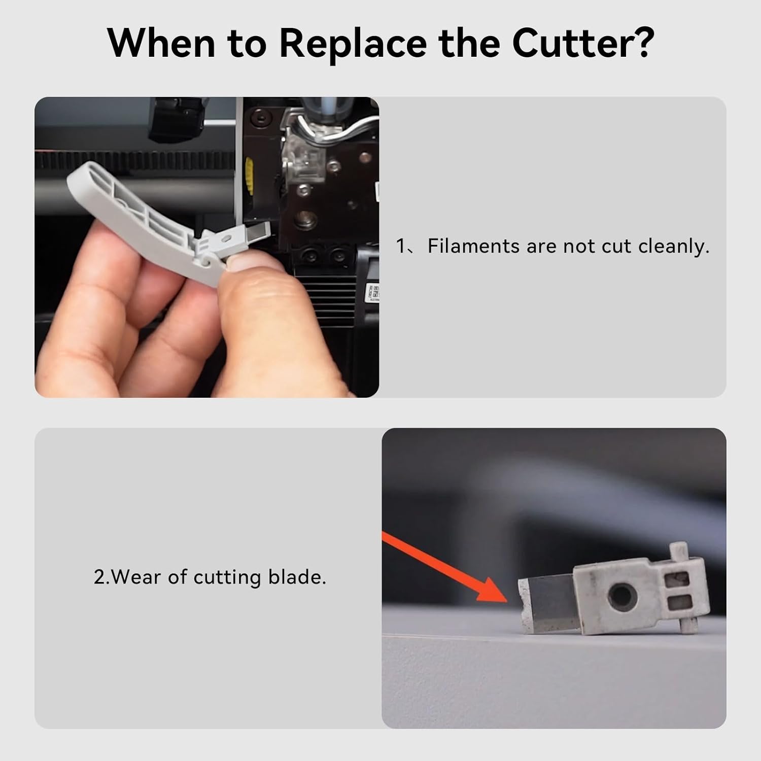Coupe-filament de remplacement - 3D Printing Cnc avis et prix