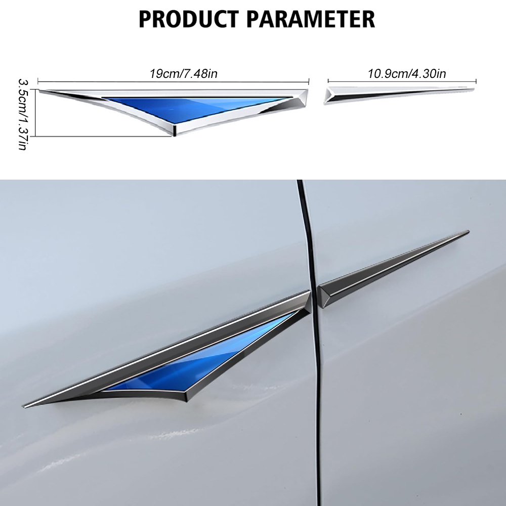 2 autocollants 3D en métal pou - 3D Printing Car avis et prix