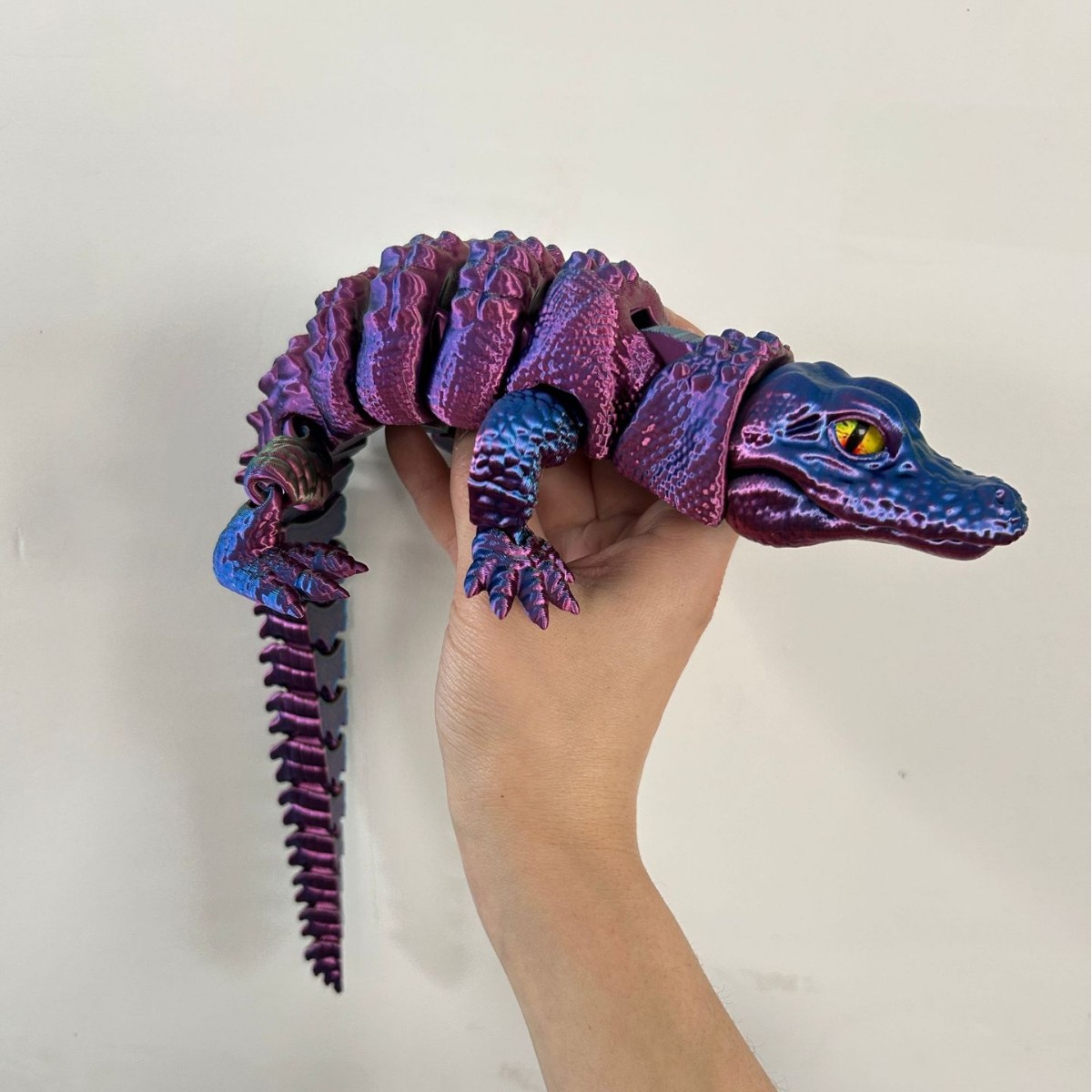 Crocodile imprimé en 3D avec b - 3D Printing Lizard avis et prix