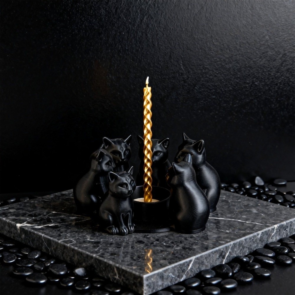 Porte-bougie créatif en forme  - 3D Printing Ring Holder avis et prix