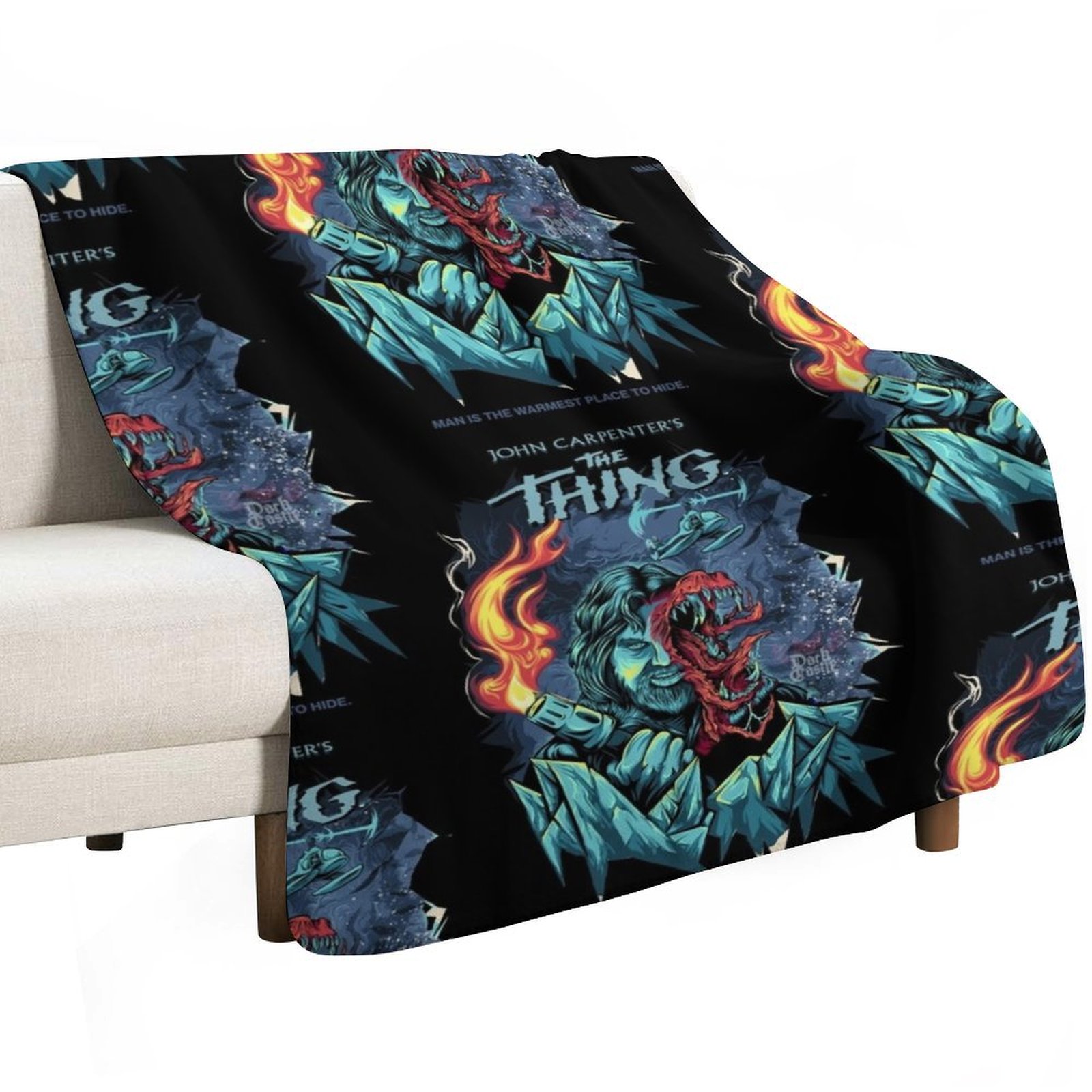 The Thing Throw Blanket Couver - 3D Printing Useful Things avis et prix