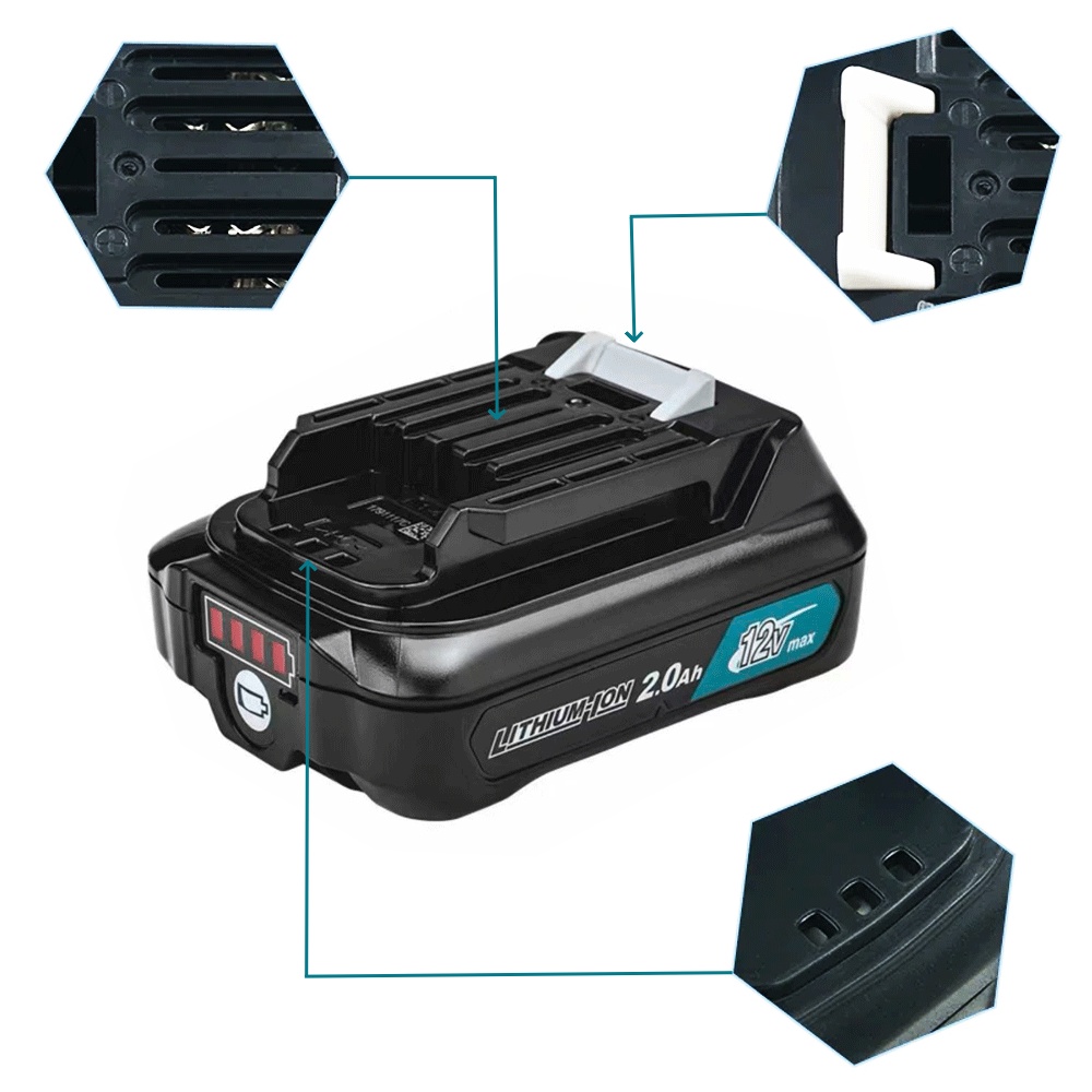 Batterie rechargeable Li-ion d - Makita Drill Hp1640 avis et prix