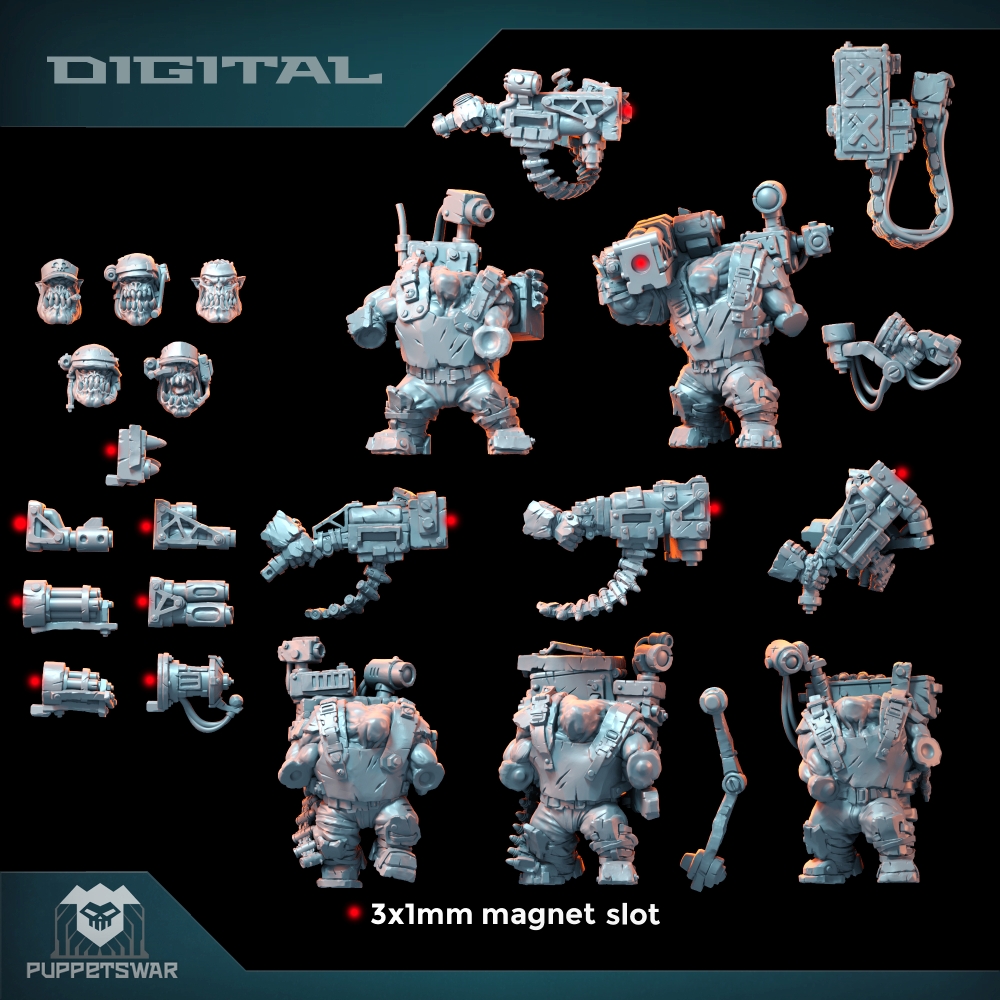 Orc Ultimate Badasses Squad, f - 3D Printing Figure avis et prix