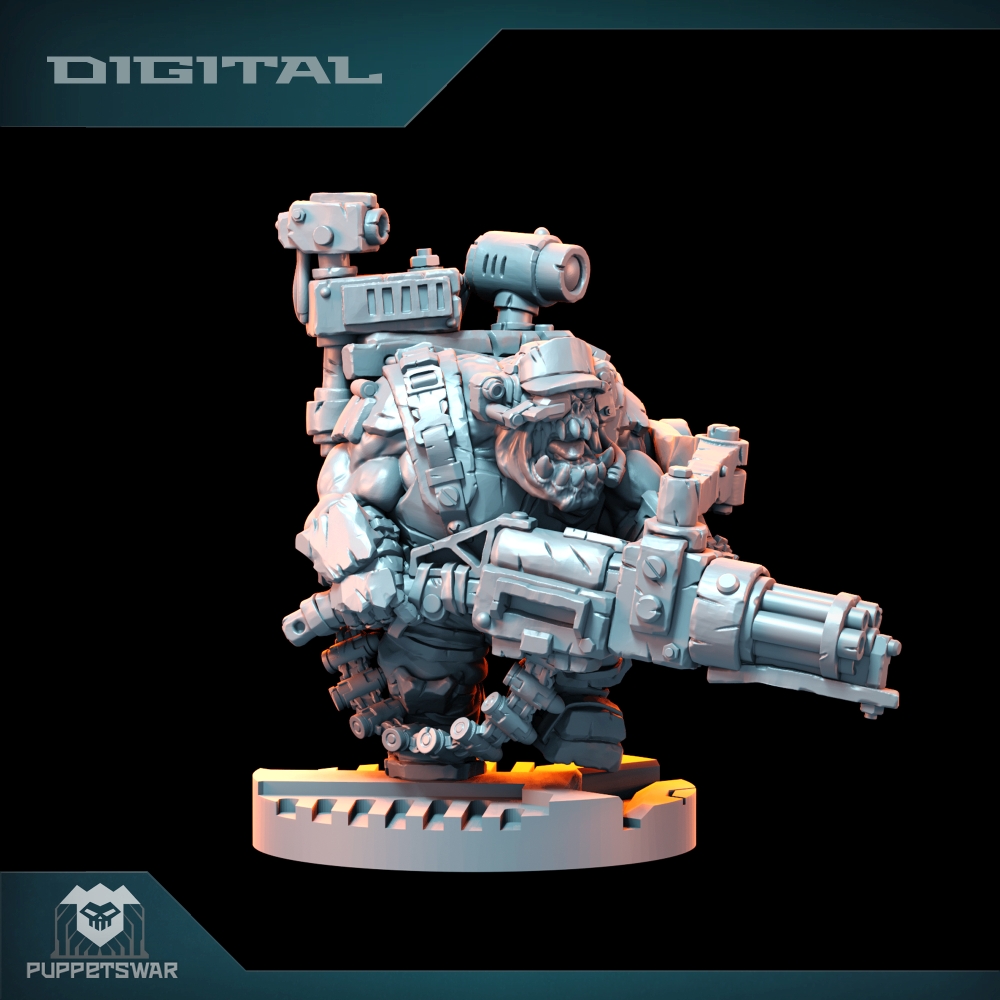 Orc Ultimate Badasses Squad, f - 3D Printing Figure avis et prix