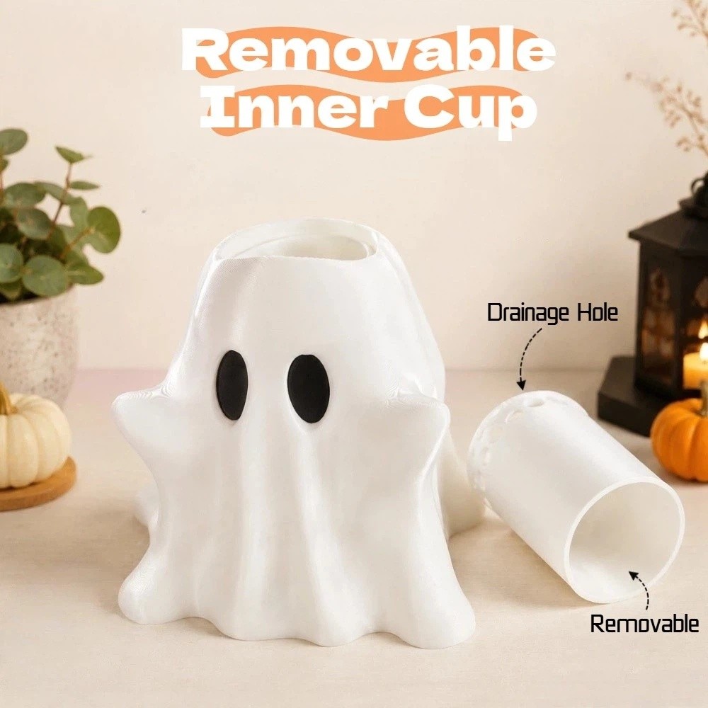 Vase fantôme blanc imprimé en  - 3D Printing Cafe avis et prix