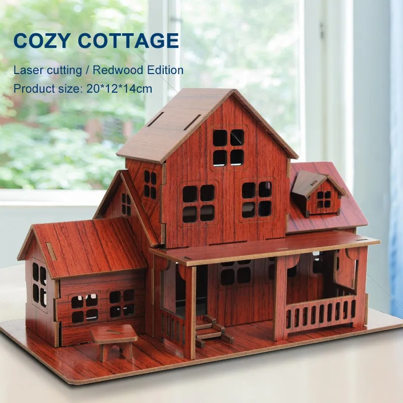 Puzzle 3D en bois : Kit de con - 3D Printing House avis et prix