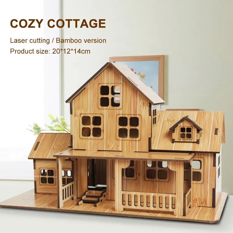 Puzzle 3D en bois : Kit de con - 3D Printing House avis et prix