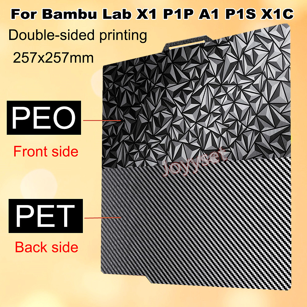 PEO PET pour Bambu Lab X1 P1S  - 3D Printing X1 Carbon avis et prix