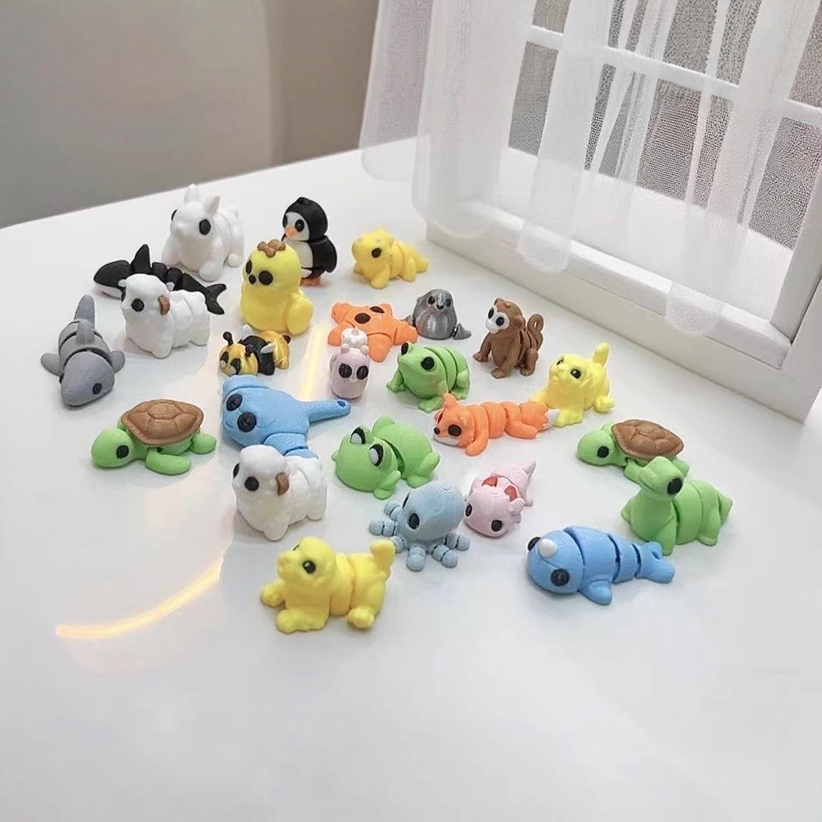 Figurines d'animaux miniatures - 3D Printing Lizard avis et prix