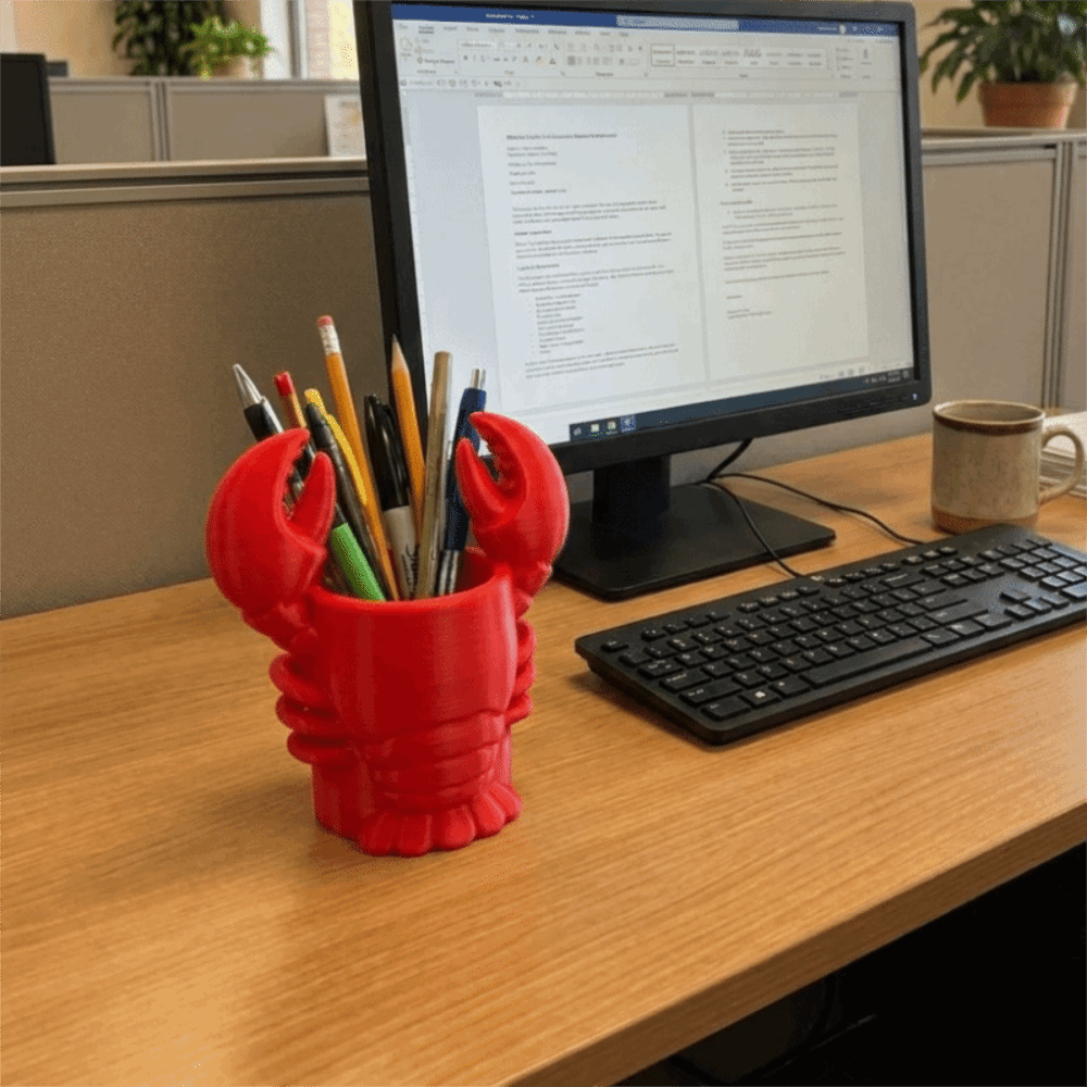 Porte-crayons en forme de homa - 3D Printing Cafe avis et prix