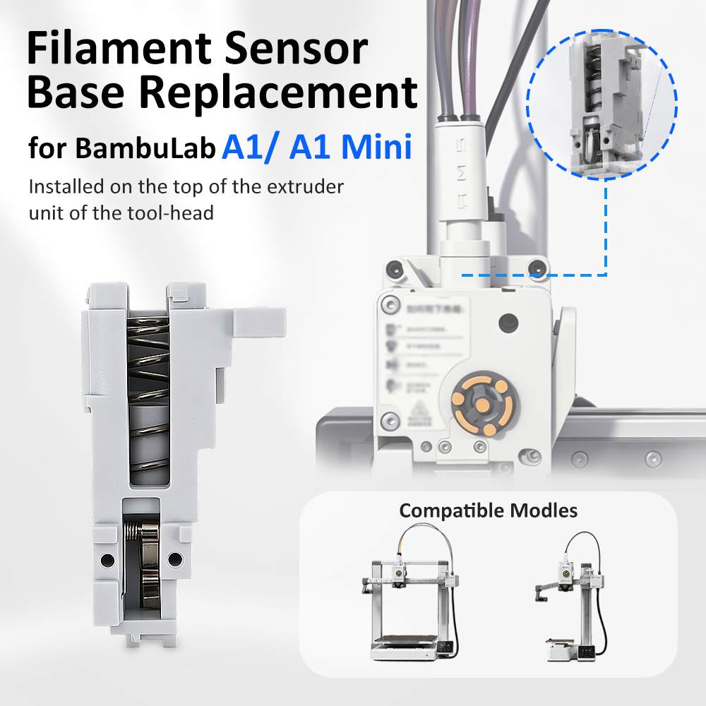 Base de capteur de filament po - 3D Printing Cnc avis et prix