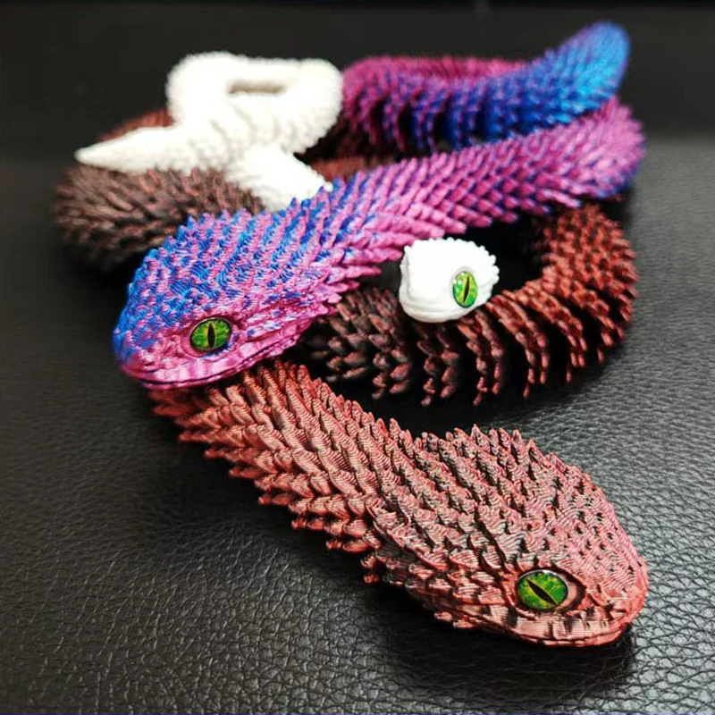 Serpent imprimé en 3D, jouet à - 3D Printing Figure avis et prix