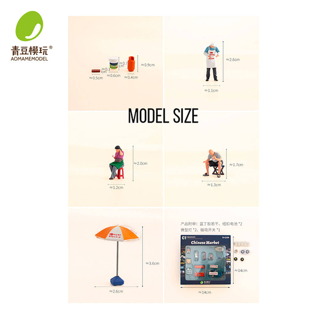 Kit de modélisme marché de nui - 3D Printing Figure avis et prix