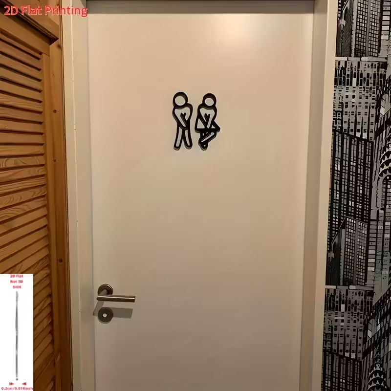 Panneau de porte de toilettes  - 3D Printing Cafe avis et prix