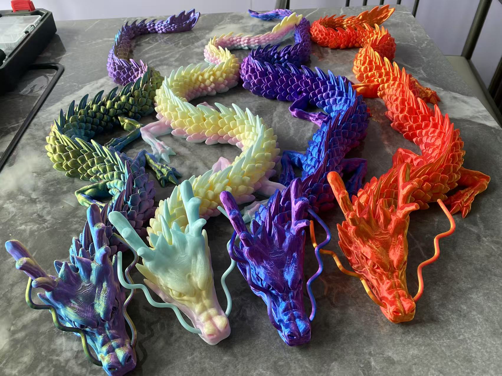 Jouet Dragon 3D Imprimé 60cm,  - 3D Printing Lizard avis et prix