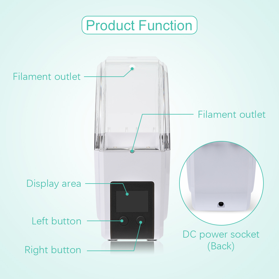 SUNLU – sèche-filament S1 Plus - 3D Printing Cnc avis et prix