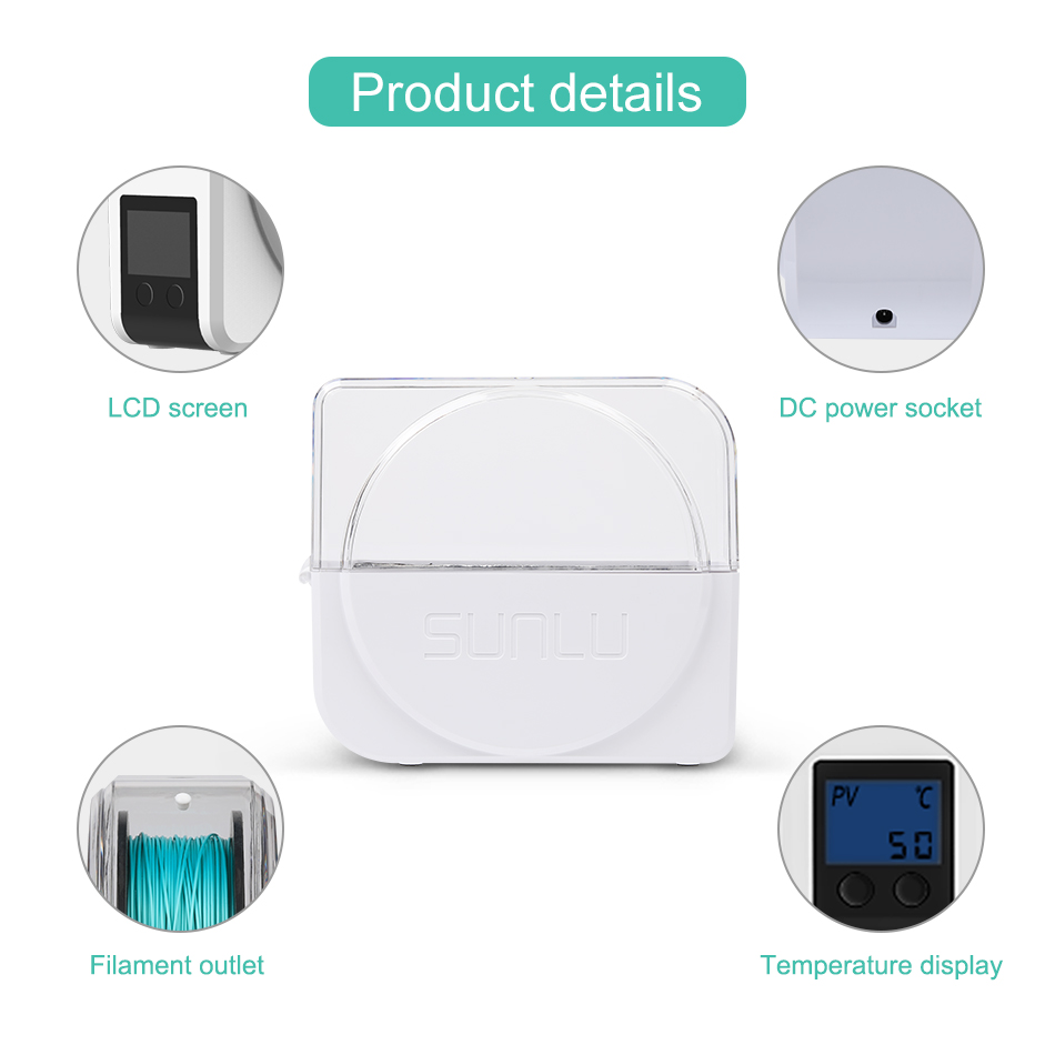 SUNLU – sèche-filament S1 Plus - 3D Printing Cnc avis et prix